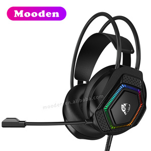 M1 V688 Gaming Headset RGB Light Noise Reduction Game Headset for ps4 Gaming Headphone with mic for x box/pc