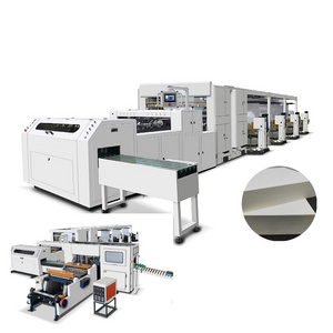 Automatic paper cutter A5 A4 A3 size paper four frame roll to sheet cutting and packaging Machine Machinery factory  price