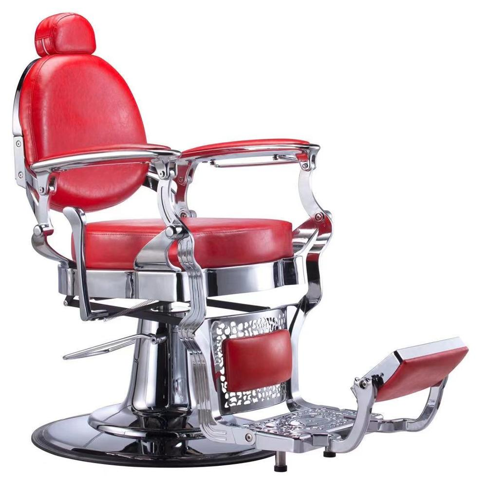 New purple manufacture Salon Equipment Gold New Style Classic Barber Chair Vintage Barber Chair