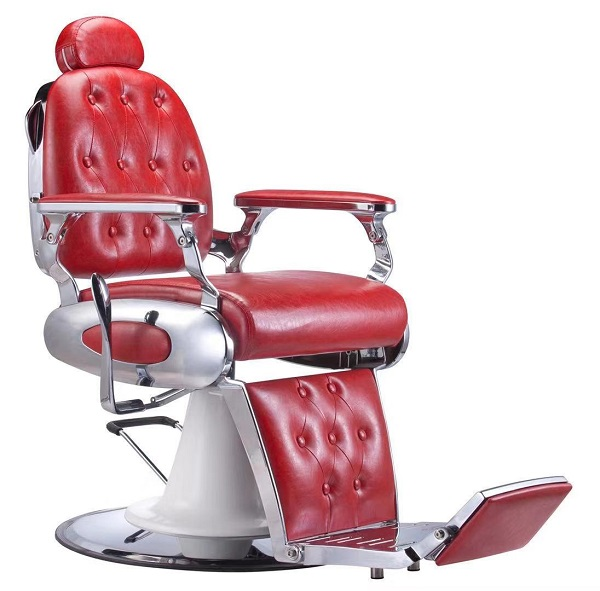 New purple manufacture Salon Equipment Gold New Style Classic Barber Chair Vintage Barber Chair