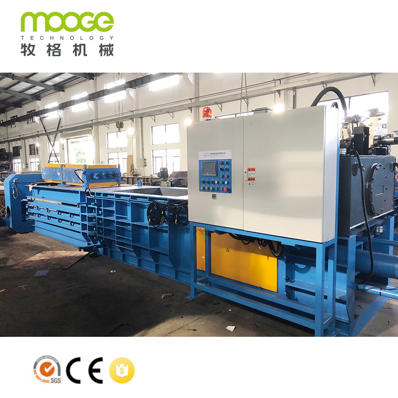 hydraulic press plastic compactor baler machine