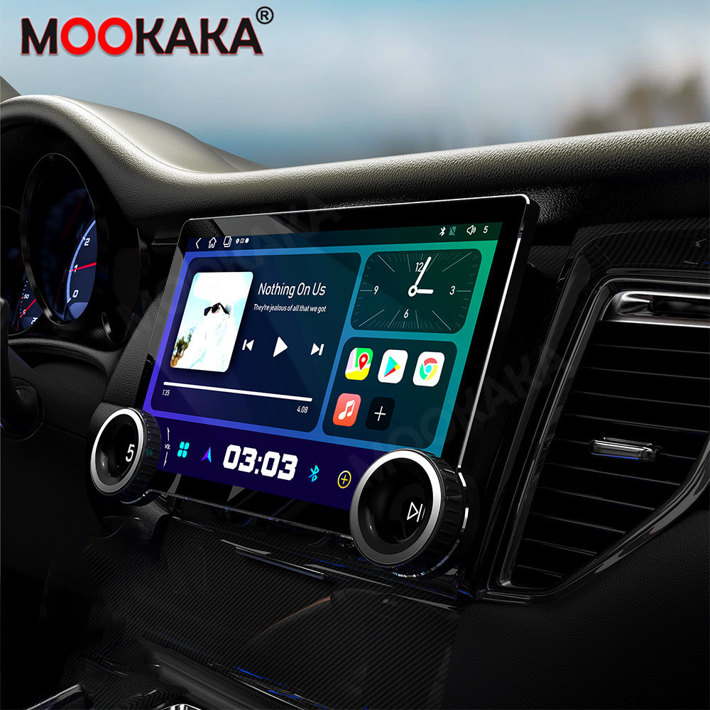 11.8 inch Universal android radio with knob multimedia Player auto stereo carplay Video Player headunit touch screen car radio