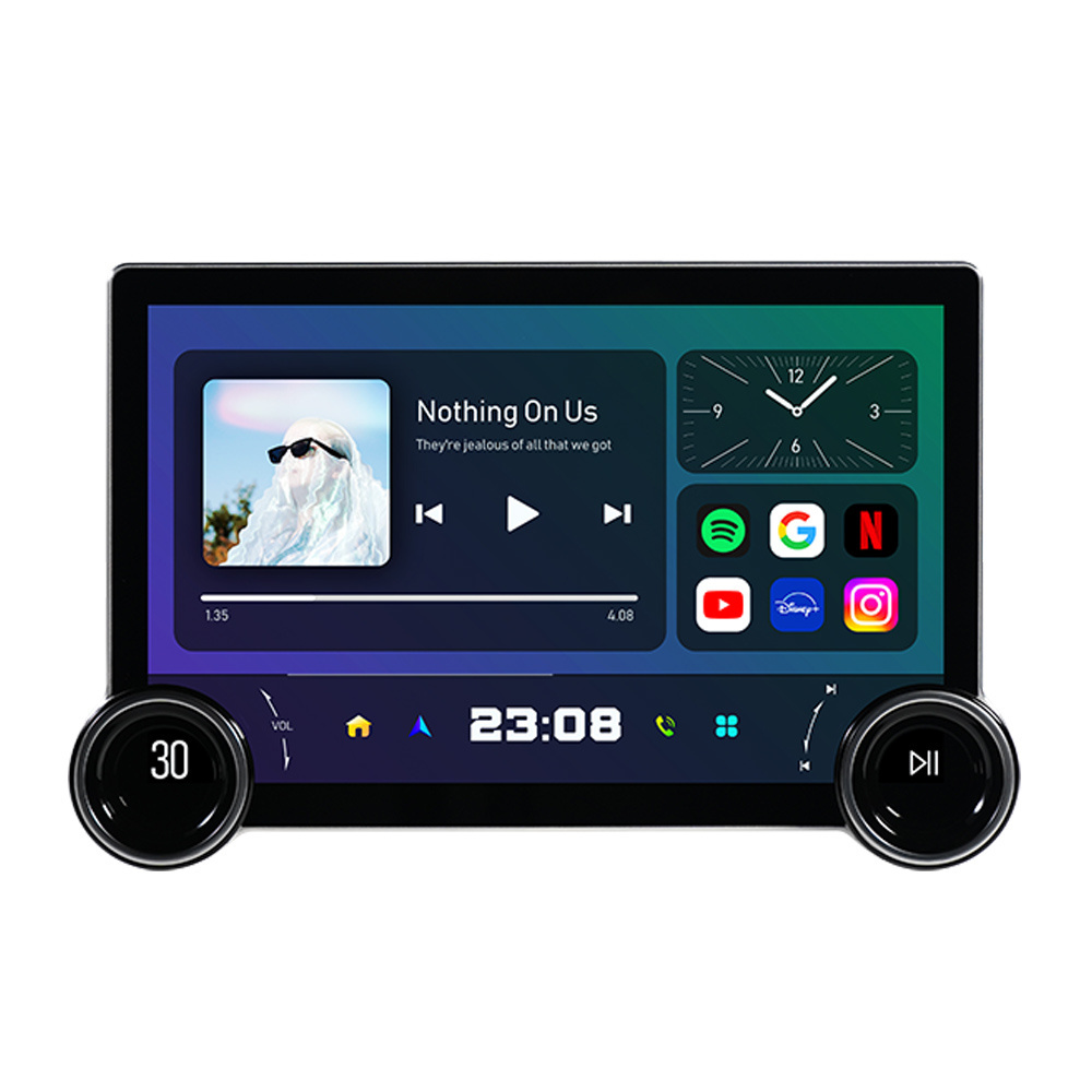 11.8 inch Universal android radio with knob multimedia Player auto stereo carplay Video Player headunit touch screen car radio