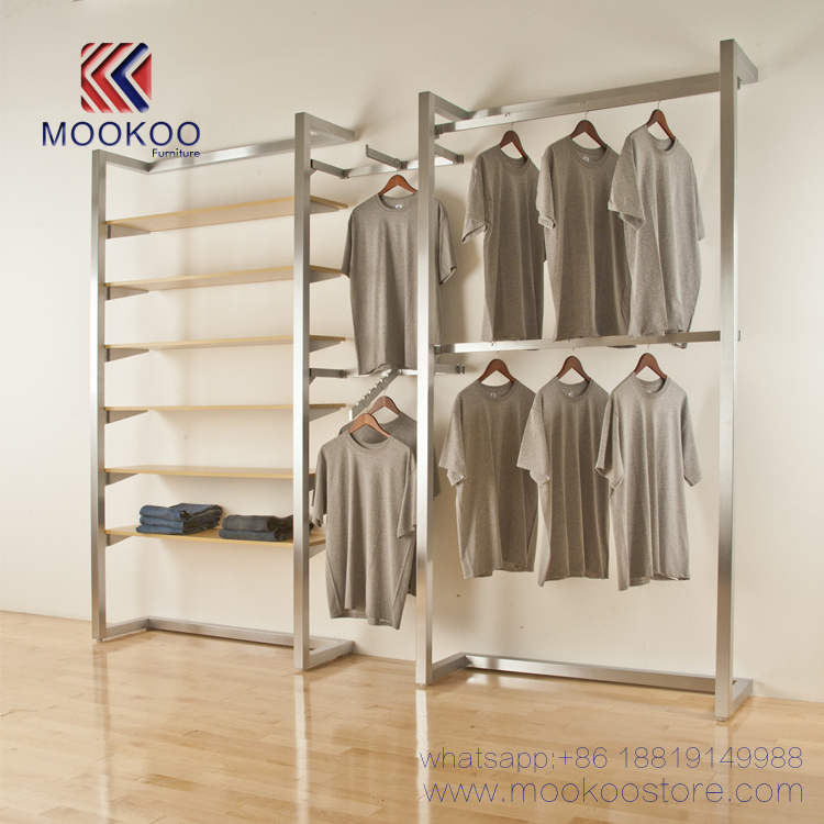 Retail Garment Display Table Clothing Store Display Rack