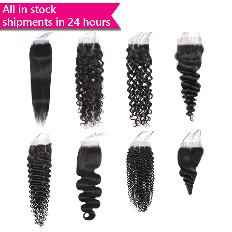 Dropshipping hair extension, southeast asian hair, unprocessed hair lace front closure