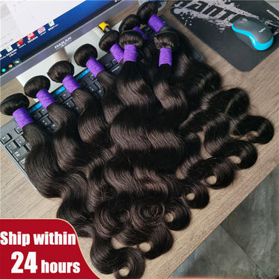 Wholesale Cambodian Cuticle Aligned Hair Vendors Peruvian Hair Weave Bundles, Virgin Raw Brazilian Human Hair Bundle