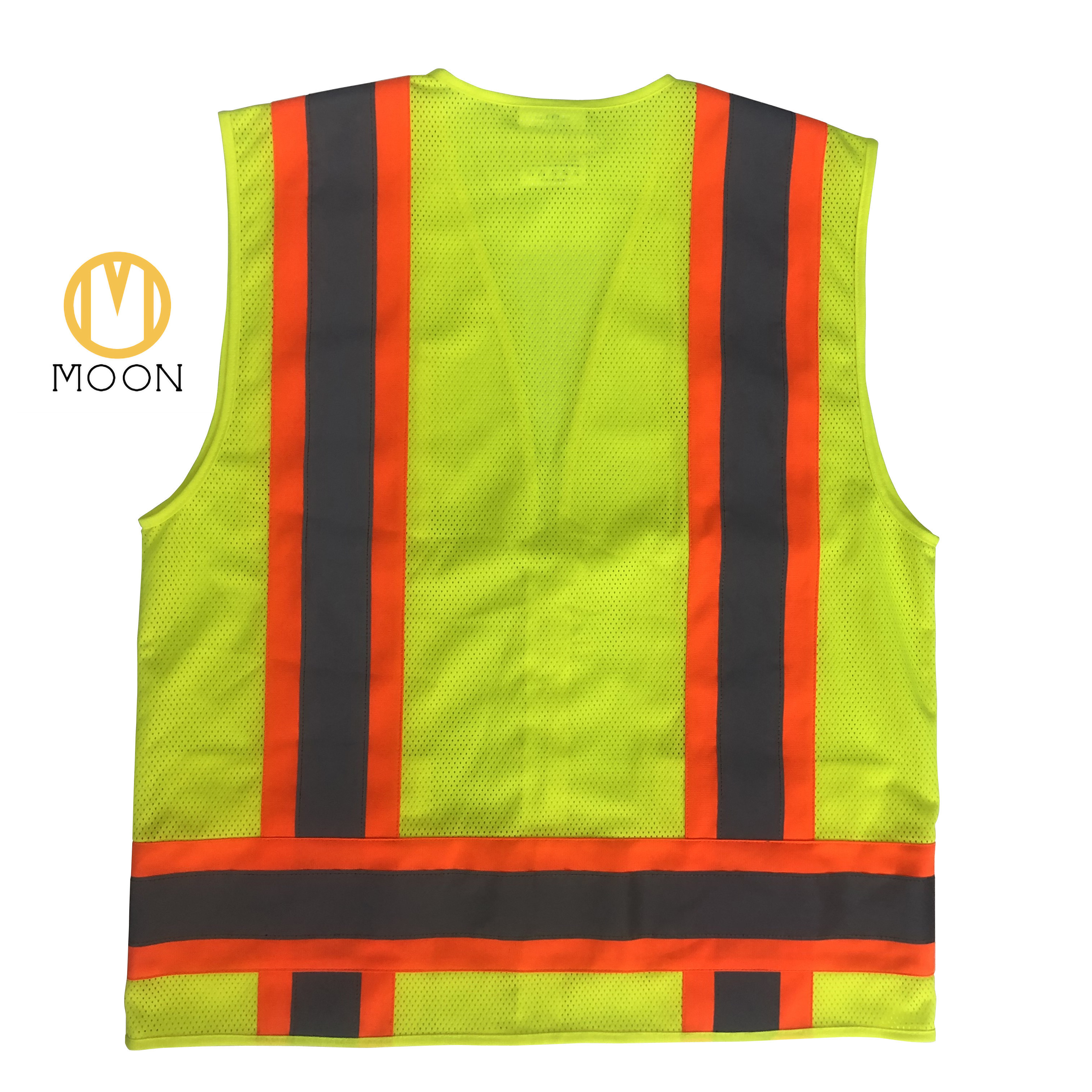 Direct Selling Women Security Shirt Outdoor Safety Yellow Vest