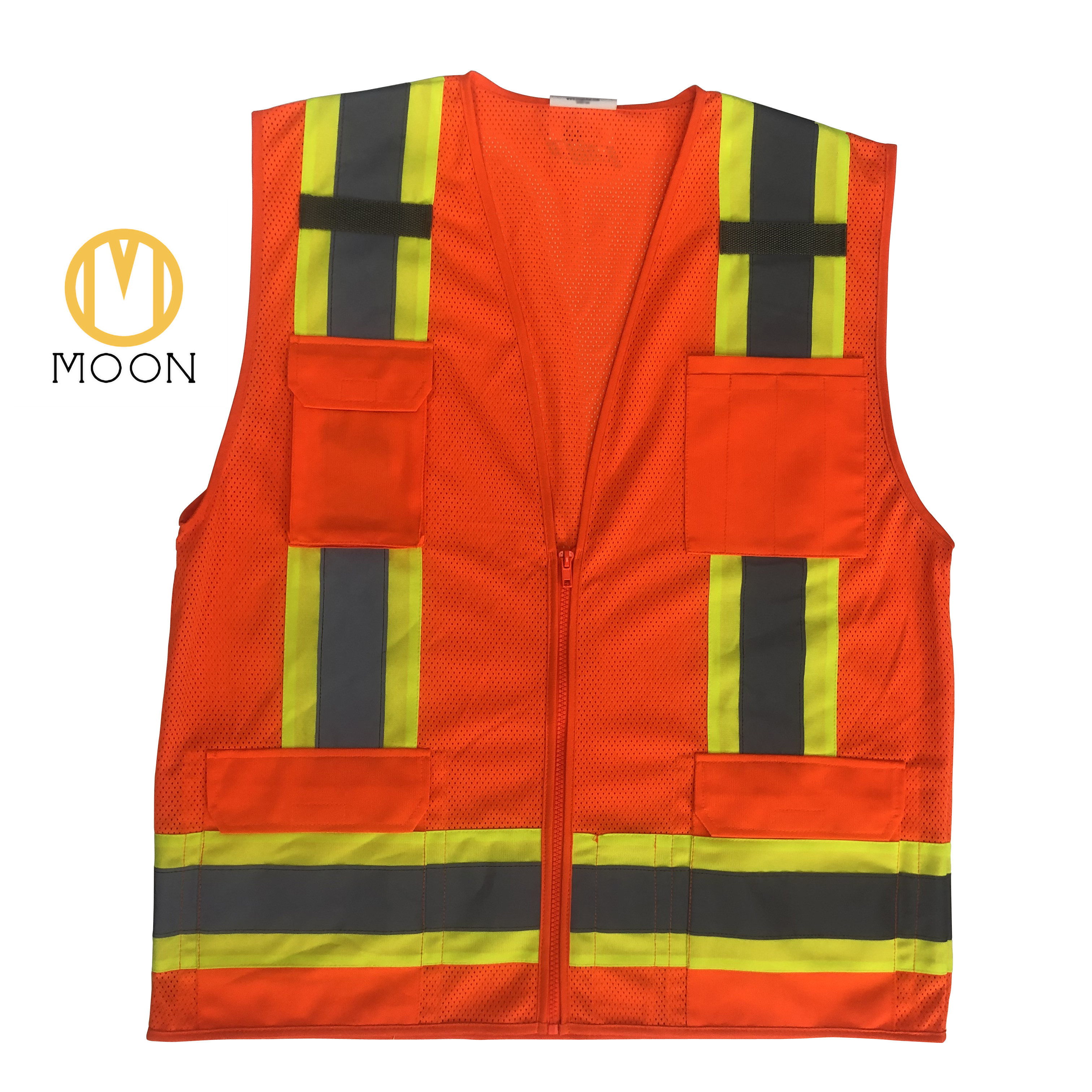 Direct Selling Women Security Shirt Outdoor Safety Yellow Vest