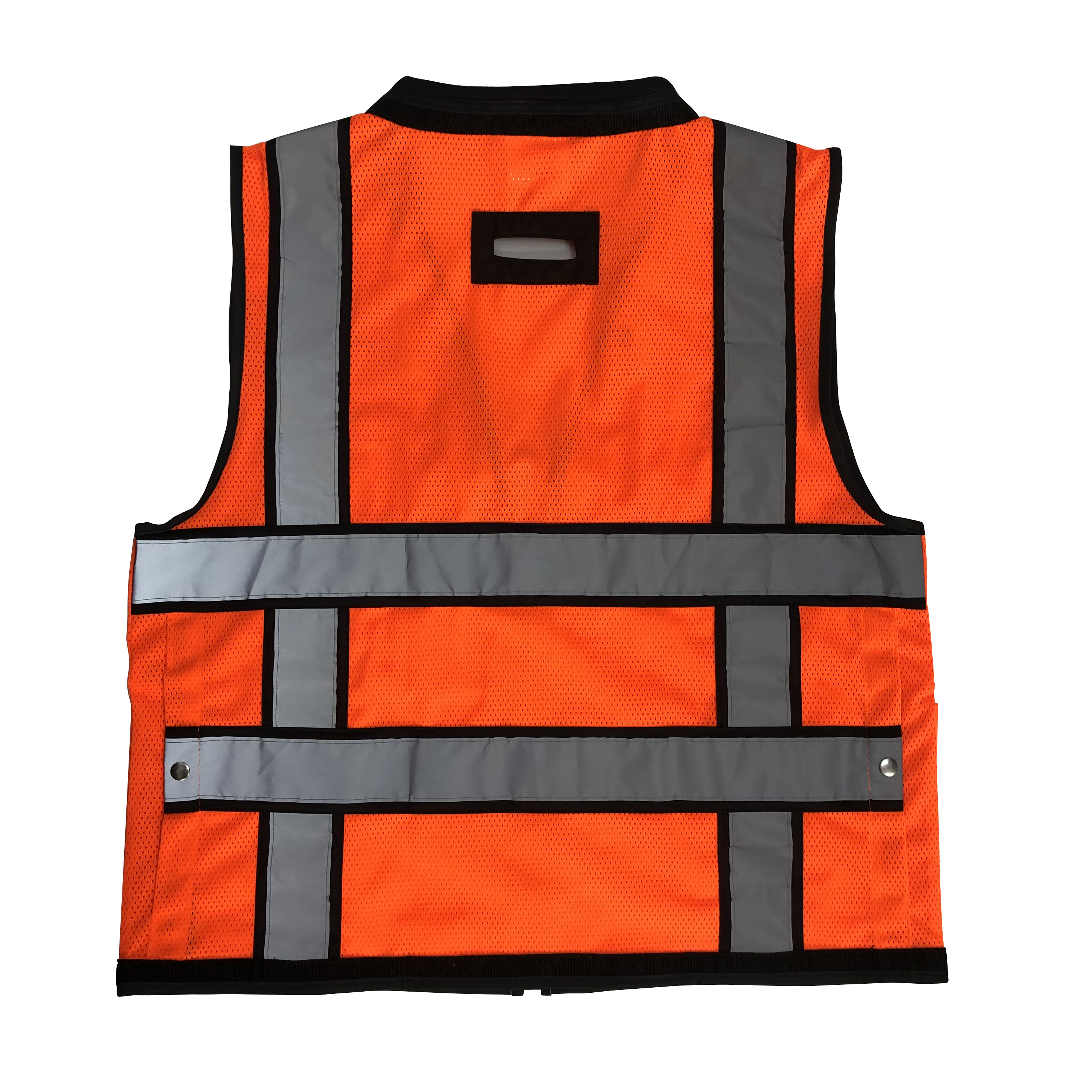 High Visibility Vests Reflective Short Running Vest Men Reflective Vest Orange With Logo