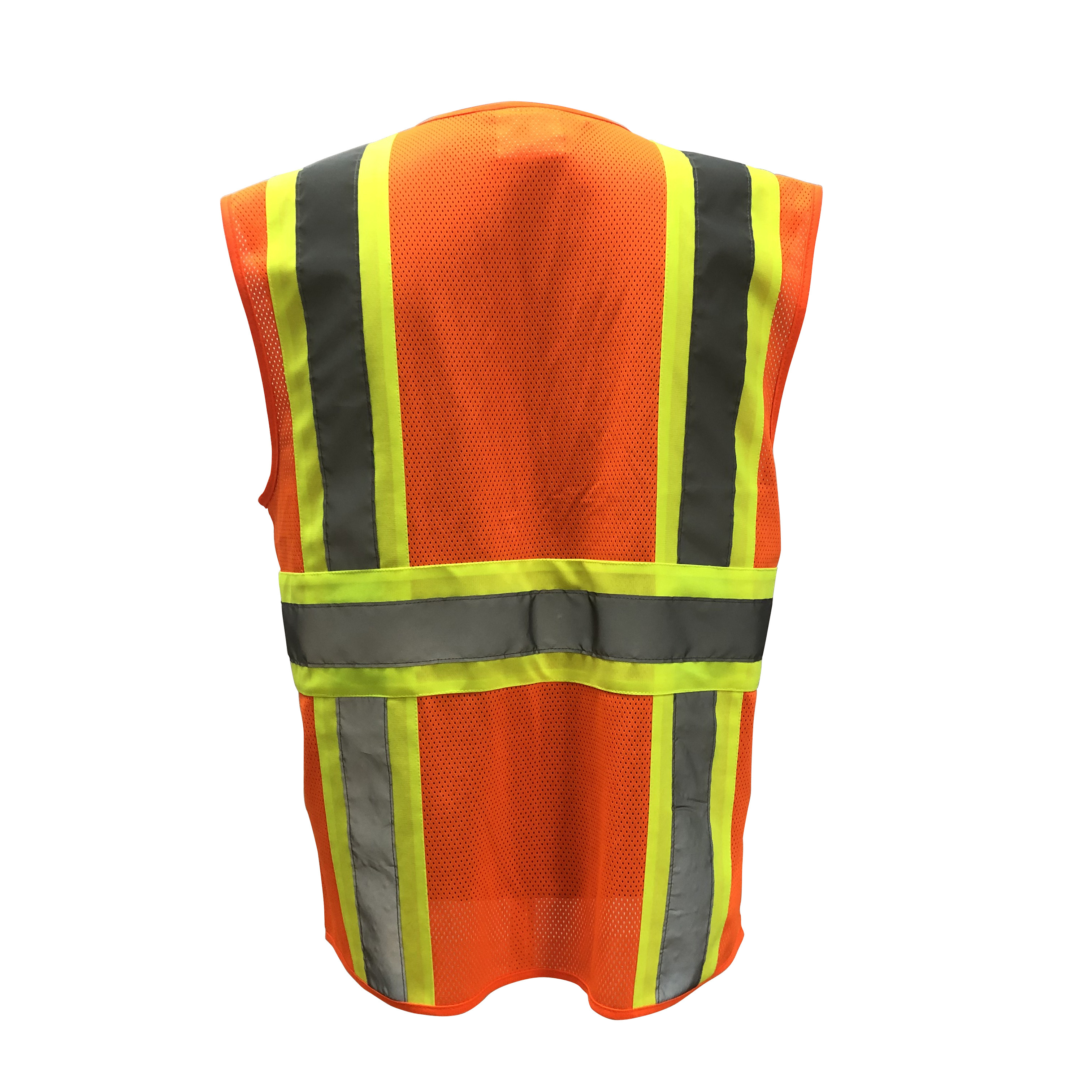 Factory Workwear Ansi Mesh High Vis Women Reflective Vest Free Sample Reflective Safety Vest Jacket Pink Safety Vest