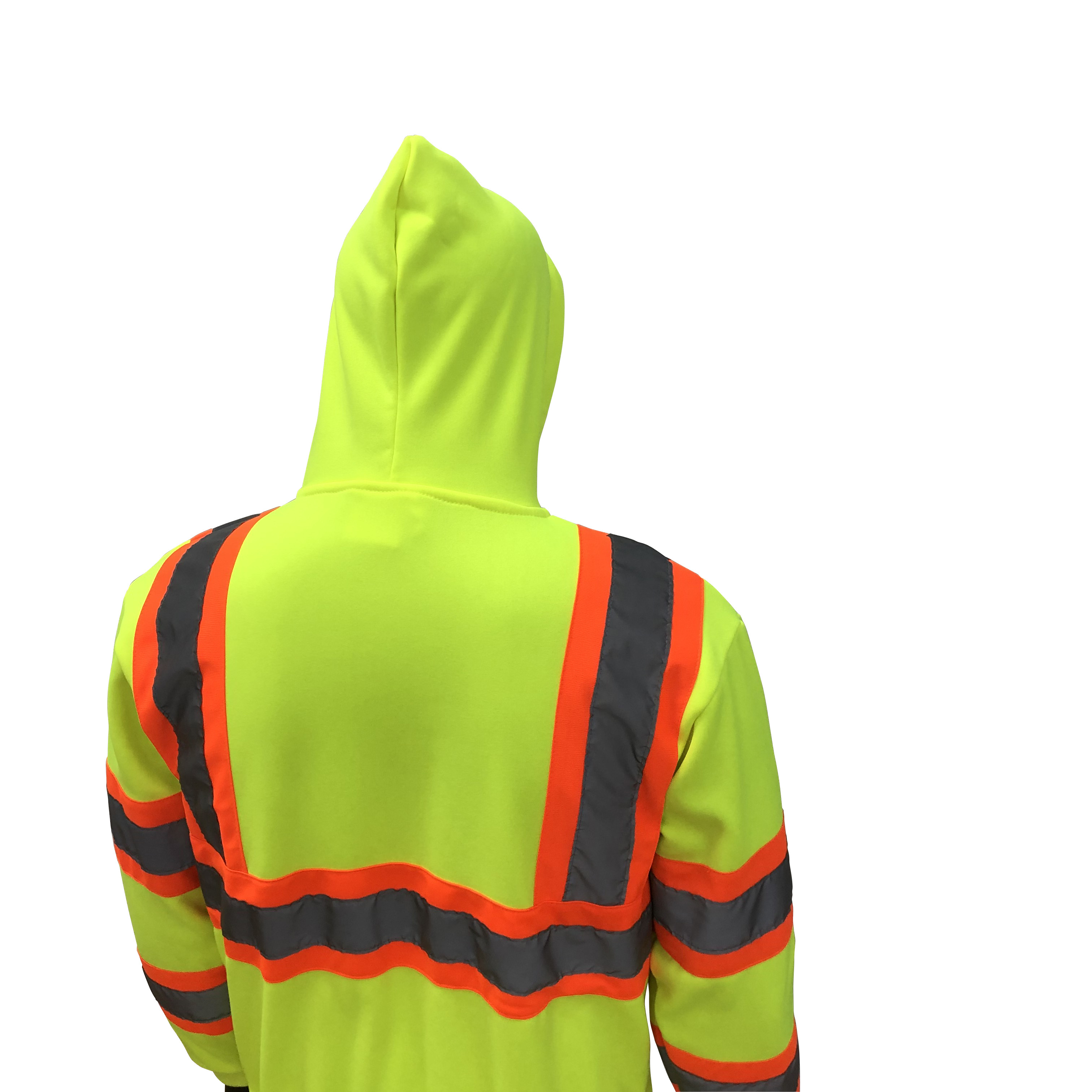 Safety Clothing High Visibility Vest Safety Apparel Full Zip Construction Clothing Workwear High Definition Safety Clothing