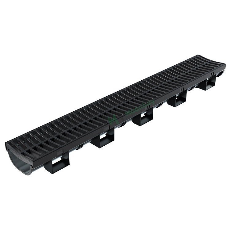 CE HDPE plastic outdoor water drain pool channel rainwater road drainage channel