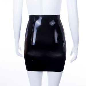 Face Entry Transparent Full Body Hood Latex Rubber Catsuit Fetish Men with Crotch Zipper