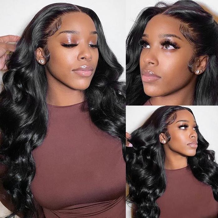 30 40 Inch 250 Density Raw Peruvian Hair Wig 360 Lace Frontal Wig 40 Inch Human Hair Full Lace Front Wig BestSuppliers