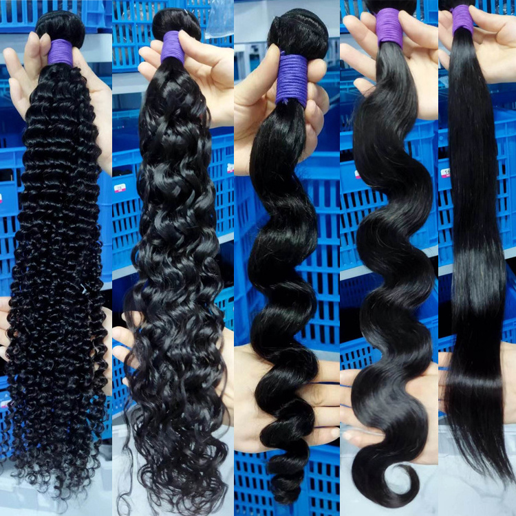 100% Raw Virgin Malaysian Indian Bundle Weave Human Hair,10A Grade Hair Peruvian Virgin Human Hair Weave Bundles With Closure