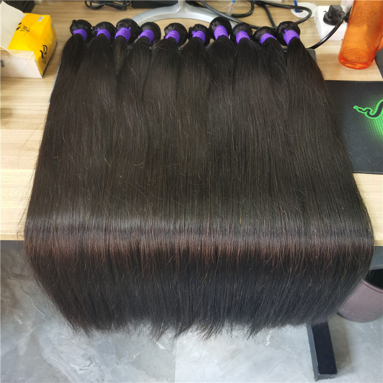 Cuticle Aligned Human Hair Extension Raw Indian Remy Hair Bundles Vendor 10A Unprocessed Align Virgin Vietnamese Hair