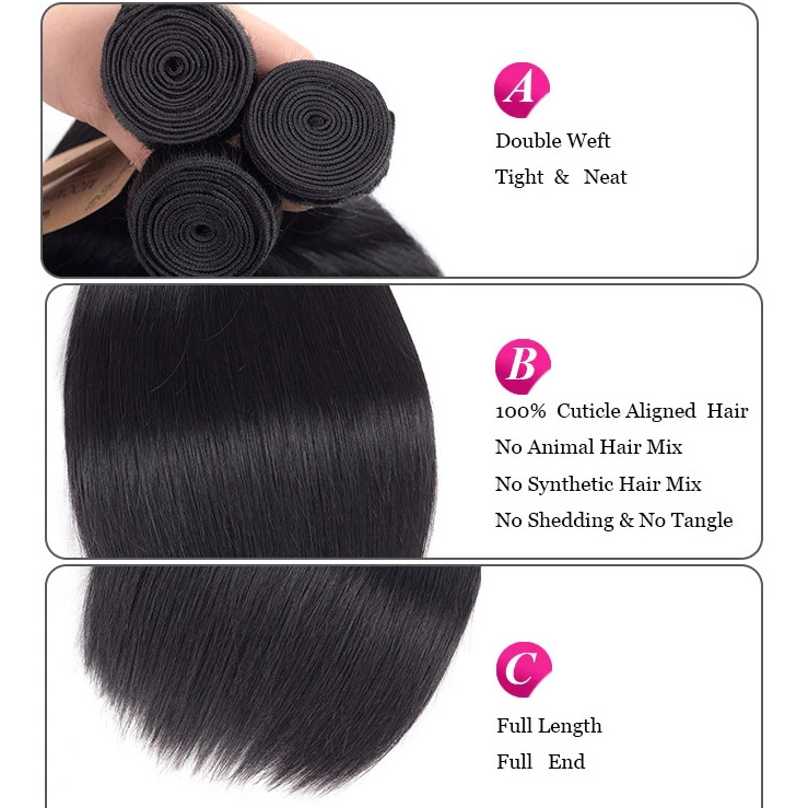 100% Mink Cheap Brazilian Hair Bundle,Raw Virgin Cuticle Aligned Hair Weave,10A Grade Hair Peruvian Virgin Human Hair Bundles