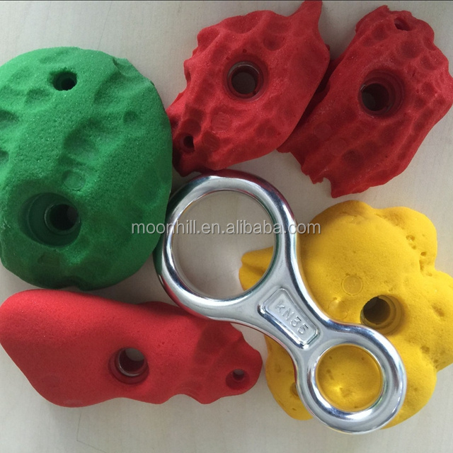 Best texture mixed rock climbing wall holds with ROHS certification