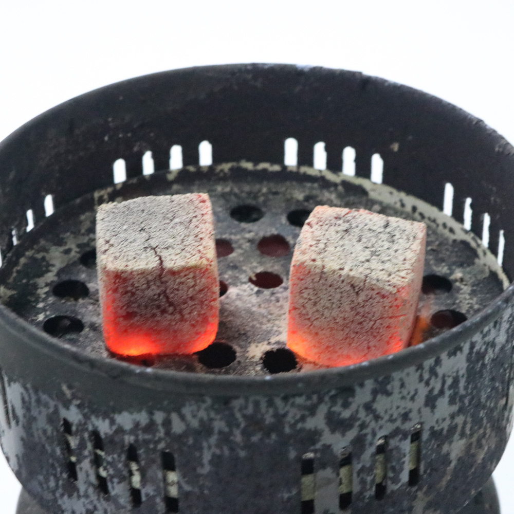 72 pcs/box Coconut Charcoal Shell for Shisha Hookah heat metal Fully Burning Coal hookah Accessories