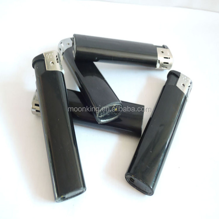 Chinese lighter supplier cheapest plastic disposable black lighter