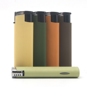 disposable lighter custom logo jet flame lighter windproof cigarette lighter factory wholesale with metal case