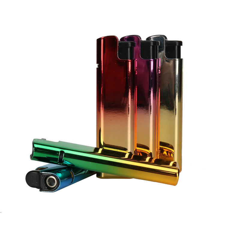 high quality cheap price windproof customer logo gas encendedor shell metal cigarette lighters