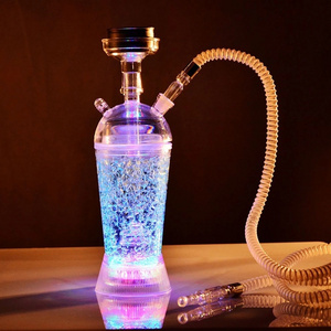 Wholesale Hookah Portable Chicha Smoking Hooka Shisha With Narguil Shisha Colored Smoke Sheesha Hookah cup