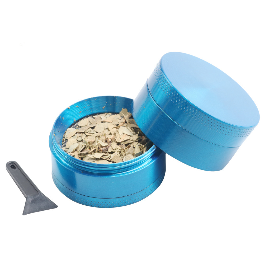 50mm Wholesale high quality Zinc alloy colorful Grinder herb metal tobacco herb Grinder