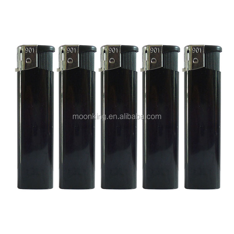 Chinese lighter supplier cheapest plastic disposable black lighter