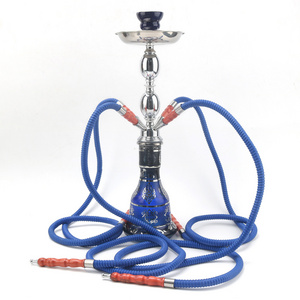 new style 4 hose hookah set wholesalers hookah shisha 3 colors hooka complete chicha glass shisha hookah