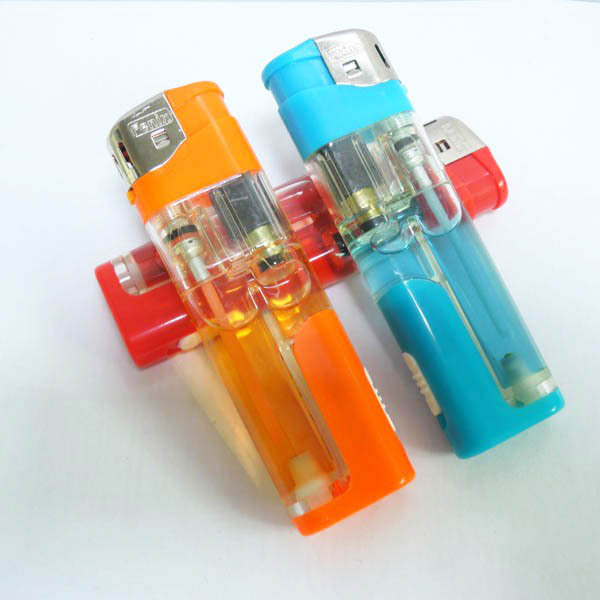 cheap kerosene lighter LED light cigarette lighter Refillable gas lighters smoking accessories