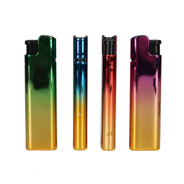 high quality cheap price windproof customer logo gas encendedor shell metal cigarette lighters