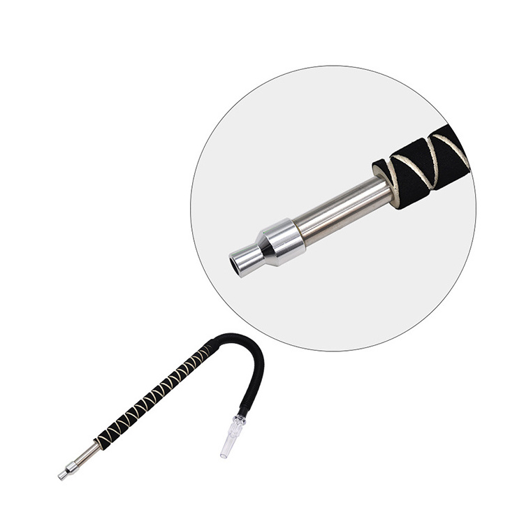 Arab new design hookah accessories retractable hookah hose for smoking shisha