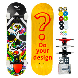 skateboards & skates Board Professional Element  Longboard Truck Skateboard Outdoor Surfskate 32Inch For Beginner