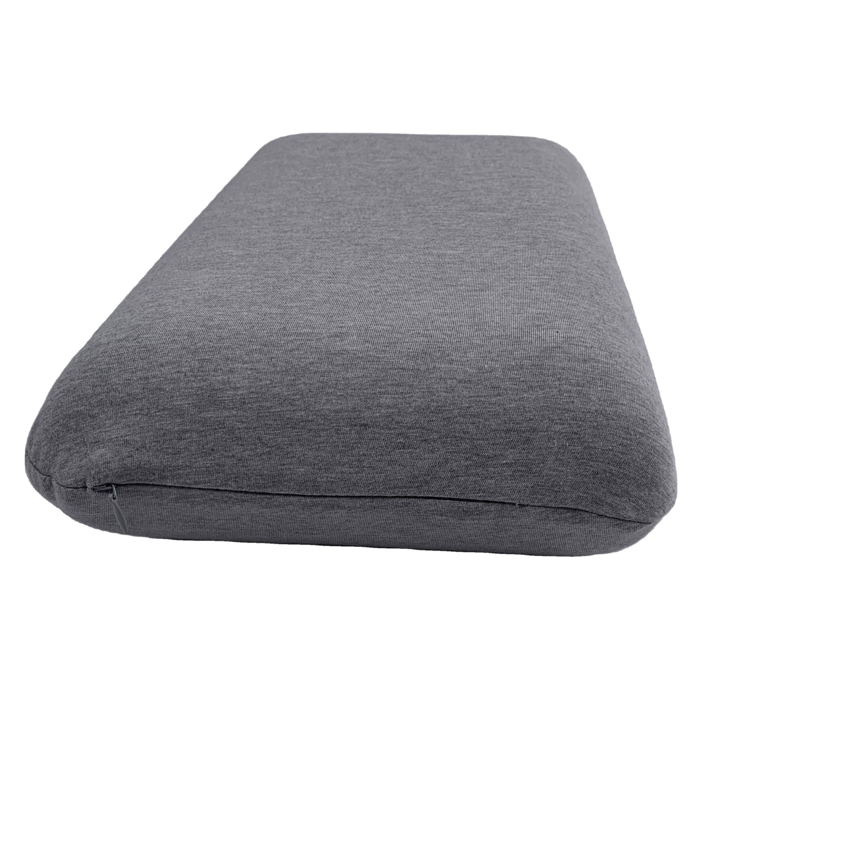 Memory Foam Camp Pillow Breathable Portable Sleeping Pillows Removable Cover