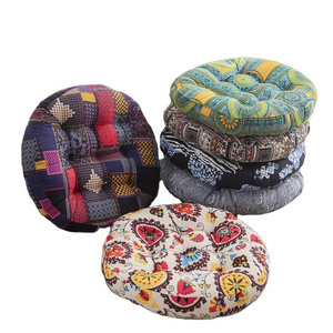 Bohemian Floor Cushion smart Square Meditation Pillow Mandala Floor Seat