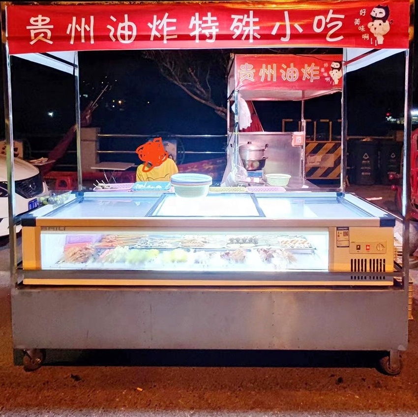 small freezer refrigerator counter top freezer showcase table fridge commercial freezer portable