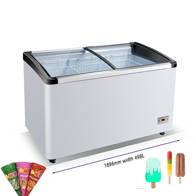 ice lolly showcase freezer display refrigerator ice cream stick fridge commercial shop freezer