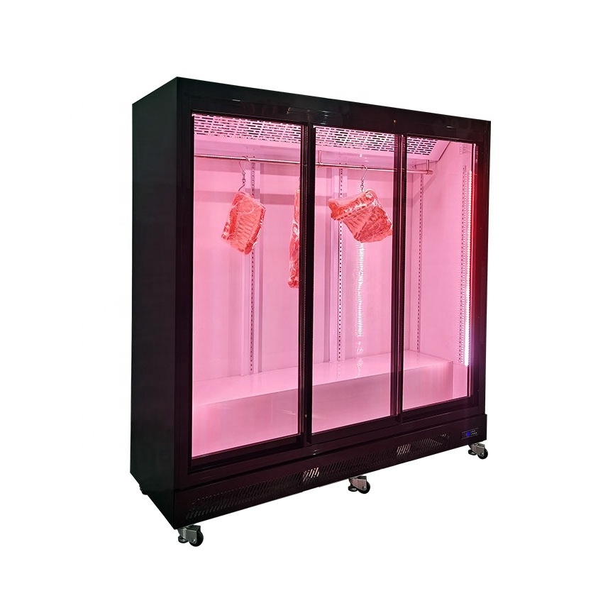 Butchery fridge commercial meat hanging refrigerator counter meat display fridge show case