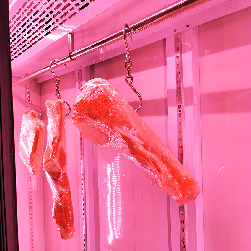 Butchery fridge commercial meat hanging refrigerator counter meat display fridge show case