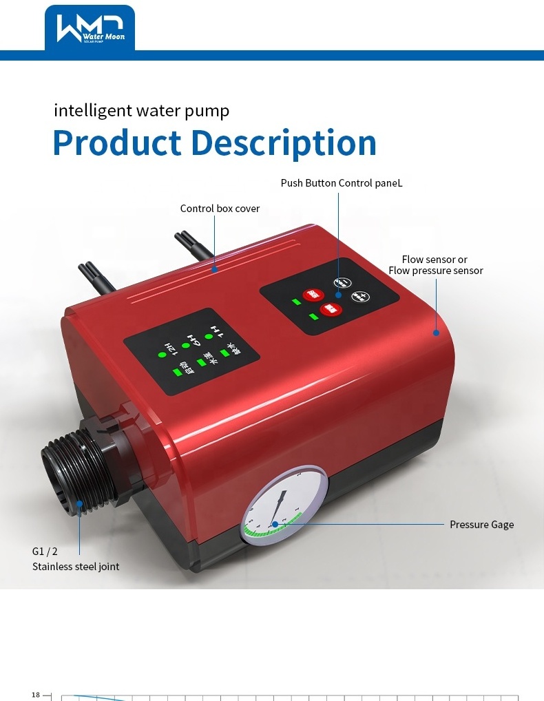 Automatic Jet Pump Pressure Switch  Water Pump Control Controller For Booster Pump