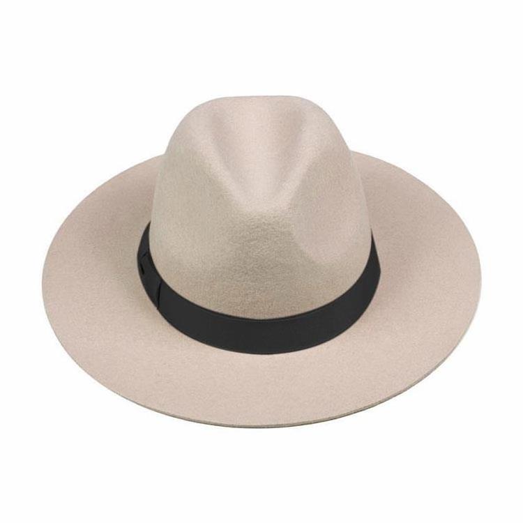 Wholesale 100% Australian Wool Felt Jazz  Fedora Hats Women Men