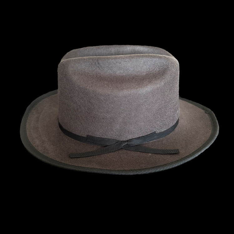 China manufacture design winter western fedora felt cowboy hats for men