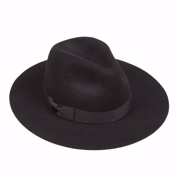 Wholesale 100% Australian Wool Felt Jazz  Fedora Hats Women Men