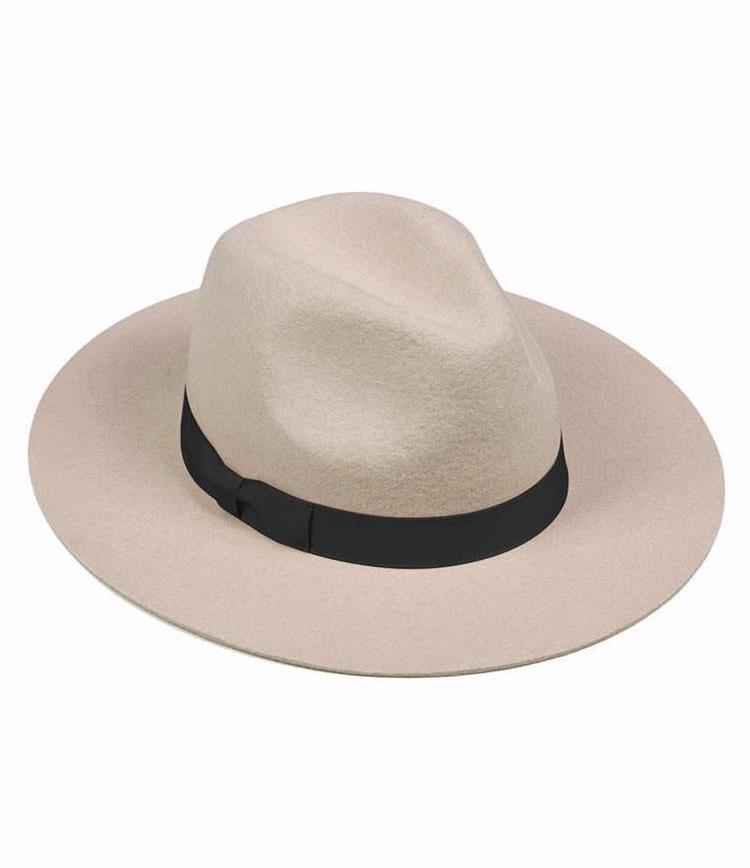 Wholesale 100% Australian Wool Felt Jazz  Fedora Hats Women Men