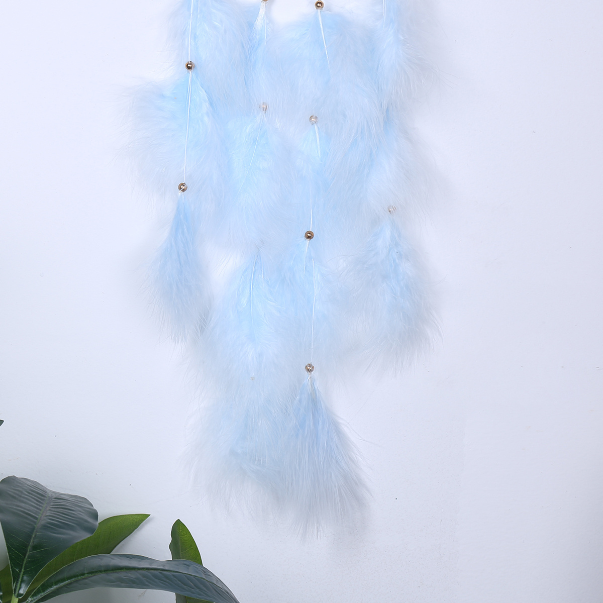 RTS Blue Moon Dream Catcher 5.9*16.68 inch Dream Catcher for Bedroom Handmade Wall Hanging Home Decoration