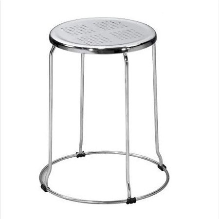 Factory Thaddeus Dining Room Kitchen Backless Forged Metal Swivel Bar Counter Stool