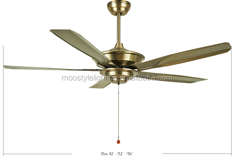 Wholesale Price Retro Industrial Fans Ceiling Antique 56