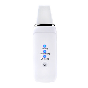 New Portable face beauty machine Machine ultrasonic skin scrubber for skin lifting