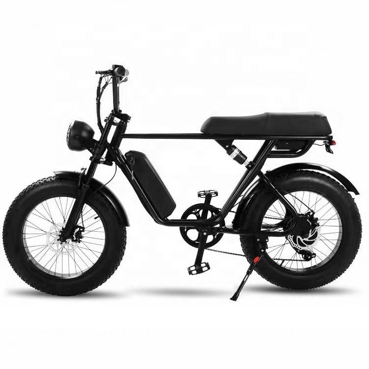 2022 New Wholesale Fat tire 20 inches Full Suspension All Terrain Fat Tire Electric Bike 500W Electric mountain/city bicycle